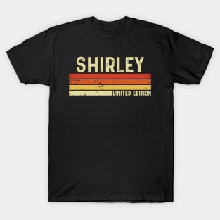 Shirley Name Vintage Retro Limited Edition Gift T-Shirt